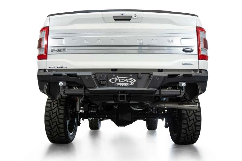 Ford F-150 Bumper - Rear - Addictive Desert Designs - Black Label - Hammer Black - `24-`27